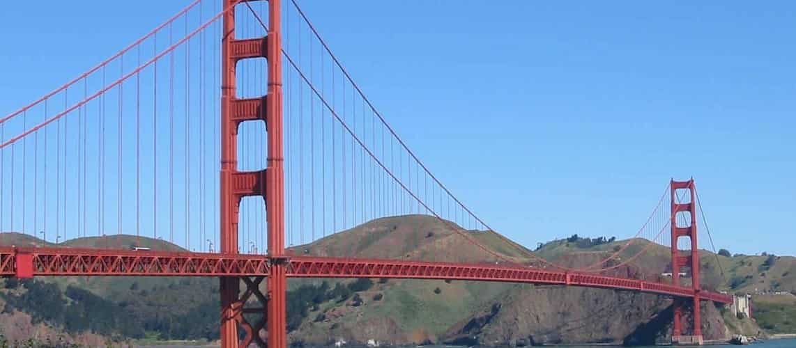 golden gate bridge san francisco bay