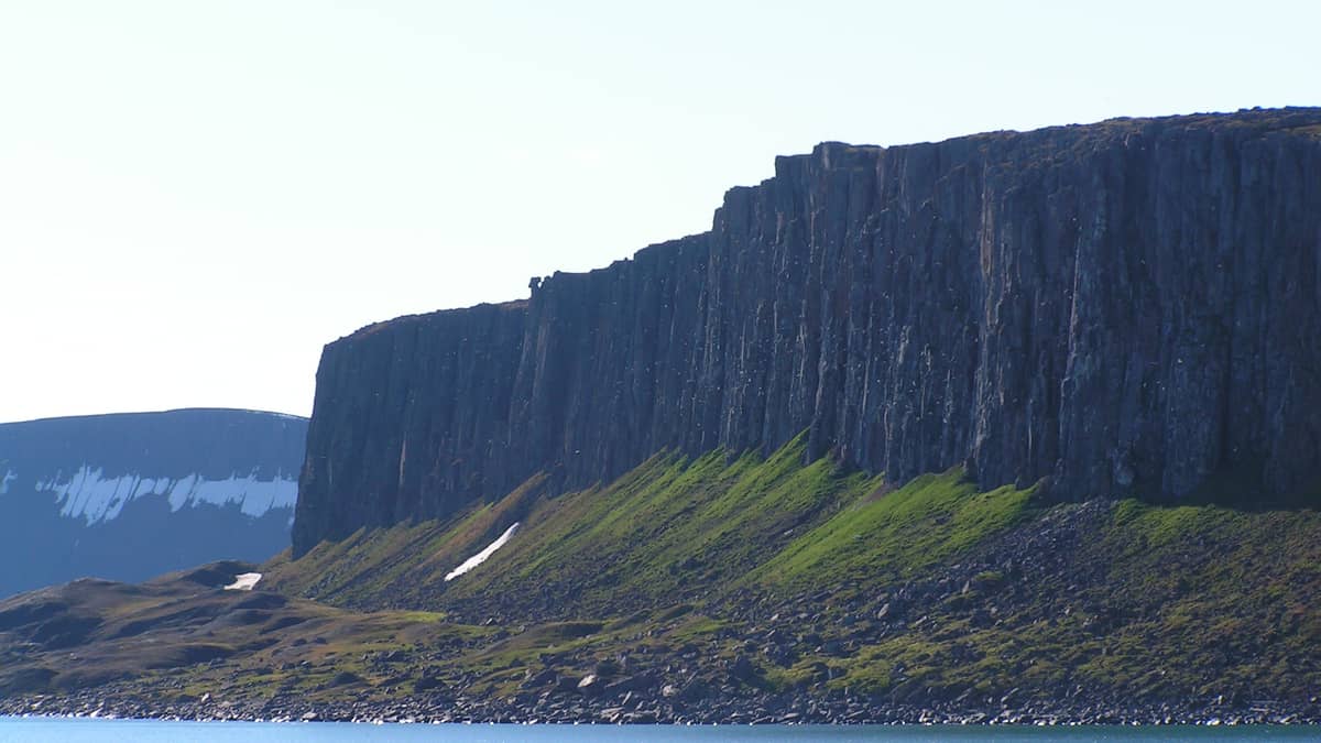 coastal cliffs water landscape