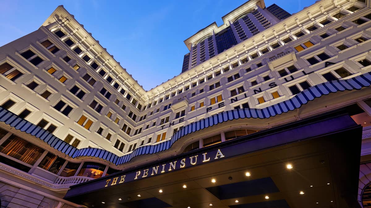 The Peninsula Hong Kong, China — The Peninsula Hong Kong - Hotel facade