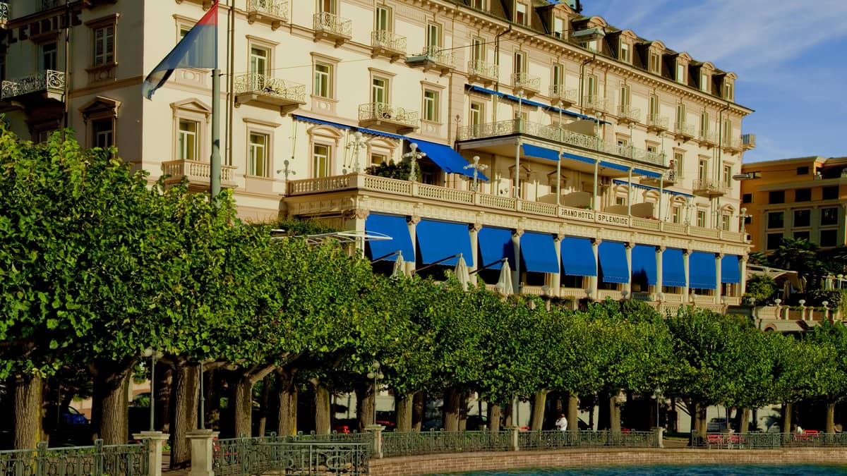 Hotel Splendide Royal Lugano, Switzerland — Hotel Splendide Royal Lugano