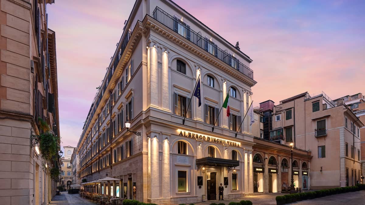 Hotel D’Inghilterra Rome - Starhotels Collezione, Italy — Hotel D’Inghilterra Rome - Starhotels Collezione - External view