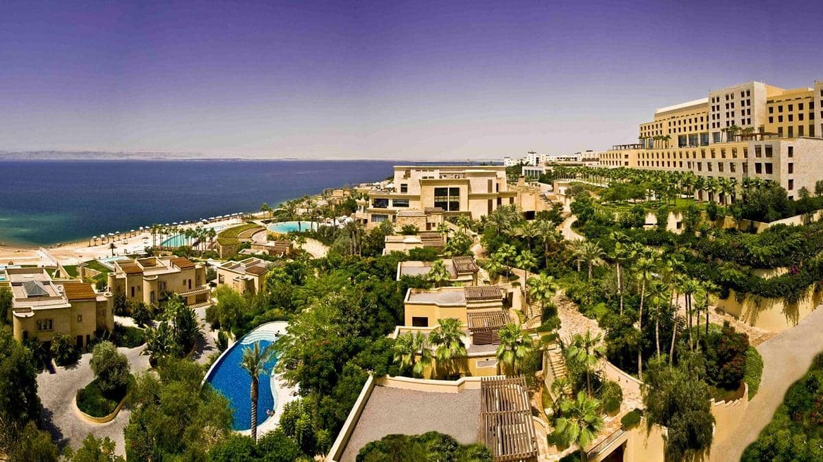 Kempinski Hotel Ishtar Dead Sea, Jordan — Kempinski Hotel Ishtar Dead Sea - Ann Affectionate Tribute to The Hanging Gardens of Babylon