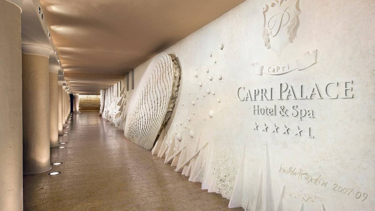 Jumeirah Capri Palace, Italy — Jumeirah Capri Palace - Hotel's Entrance