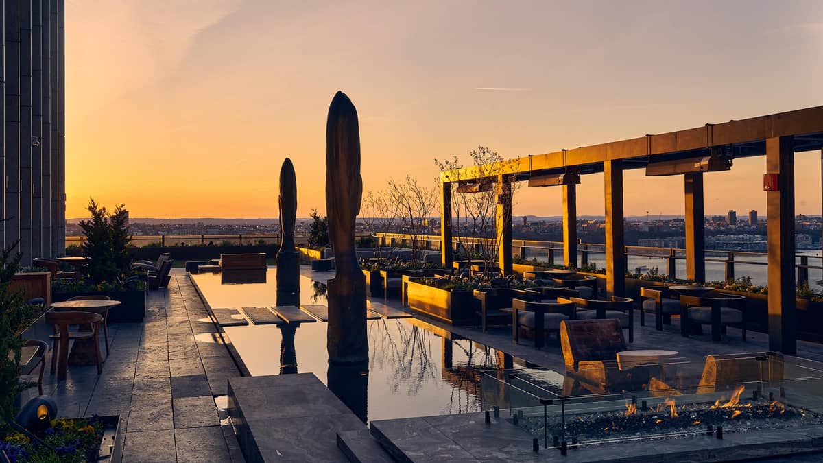 Equinox Hotel, Hudson Yards, New York City, United States — Equinox Hotel, Hudson Yards, New York City - Electric Lemon Terrace