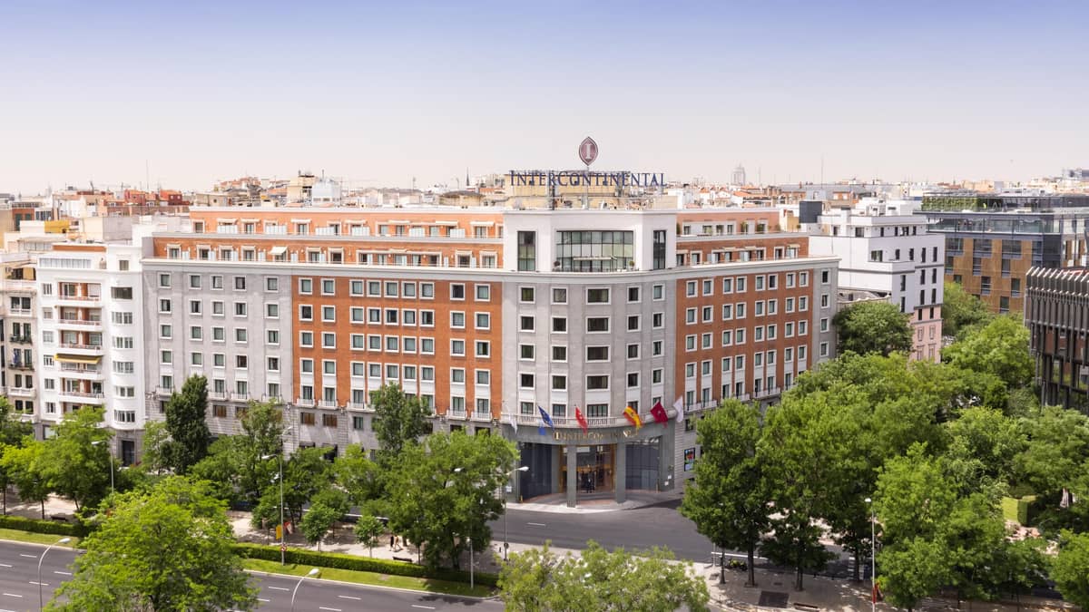 InterContinental Madrid, Spain — InterContinental Madrid - Hotel facade