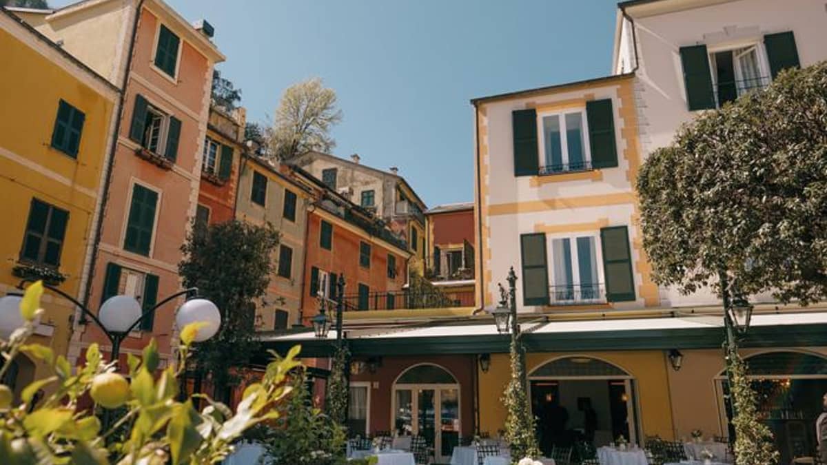 Splendido Mare, A Belmond Hotel, Portofino, Italy — Splendido Mare, A Belmond Hotel, Portofino - Hotel's façade
