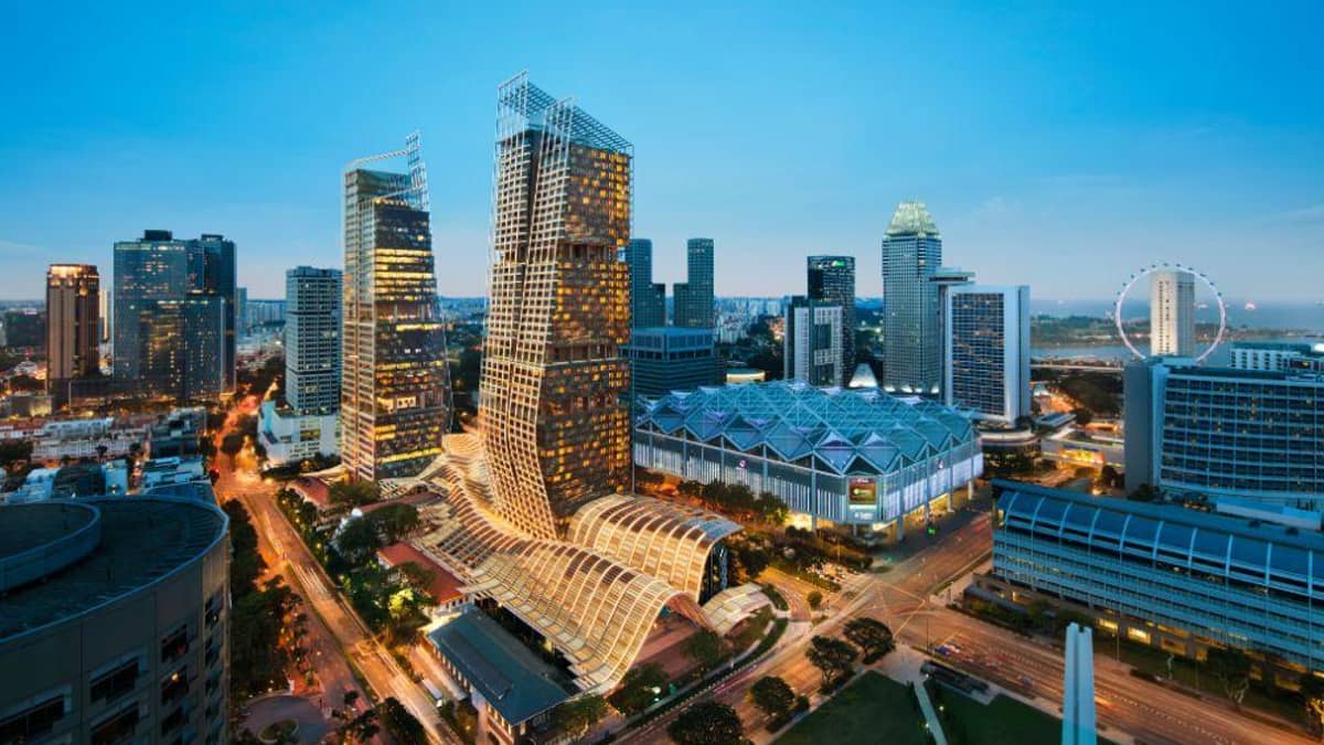JW Marriott Hotel Singapore South Beach, Singapore — JW Marriott Hotel Singapore South Beach - JW Marriott Singapore South Beach (Exterior)