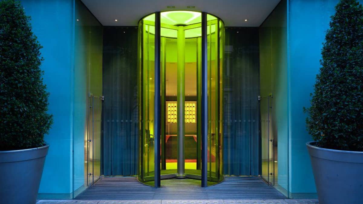 St Martins Lane London, England — St Martins Lane London - Bold and dramatic entrance