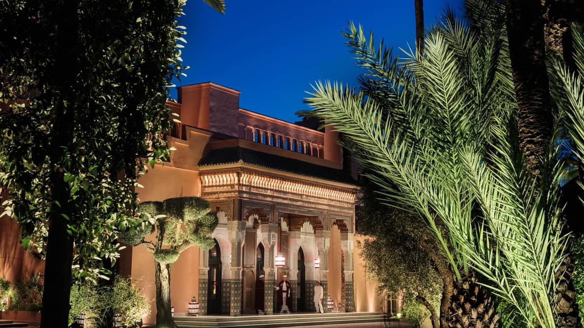 La Mamounia, Morocco — La Mamounia