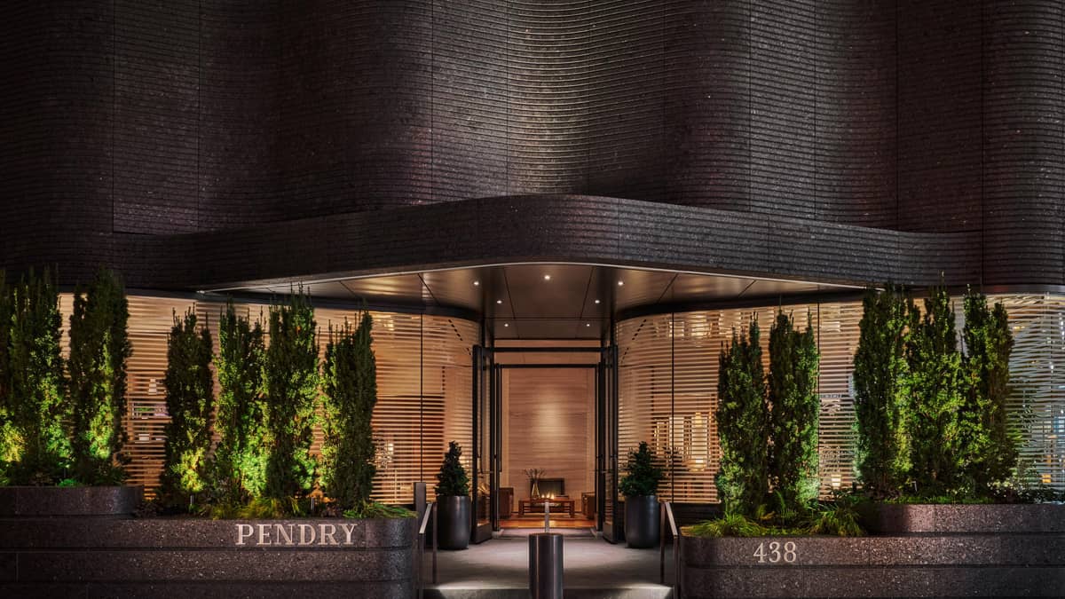 Pendry Manhattan West, United States — Pendry Manhattan West - Hotel Entrance