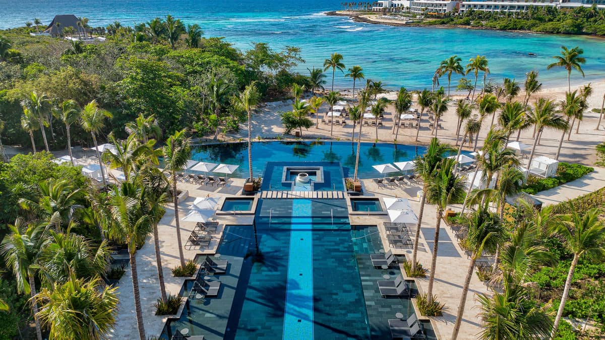 Conrad Tulum Riviera Maya, Mexico — Conrad Tulum Riviera Maya - Ariel View