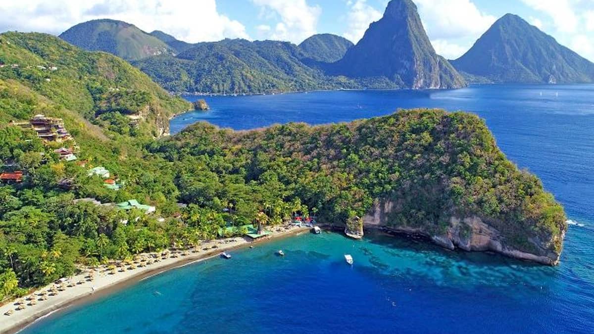 Anse Chastanet, St. Lucia — Anse Chastanet - Anse Chastanet is located on a 600-acre private estate, located at the coral reef with two beaches