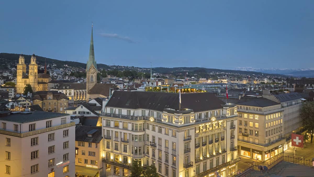 Mandarin Oriental Savoy, Zurich, Switzerland — Mandarin Oriental Savoy, Zurich - Hotel Exterior