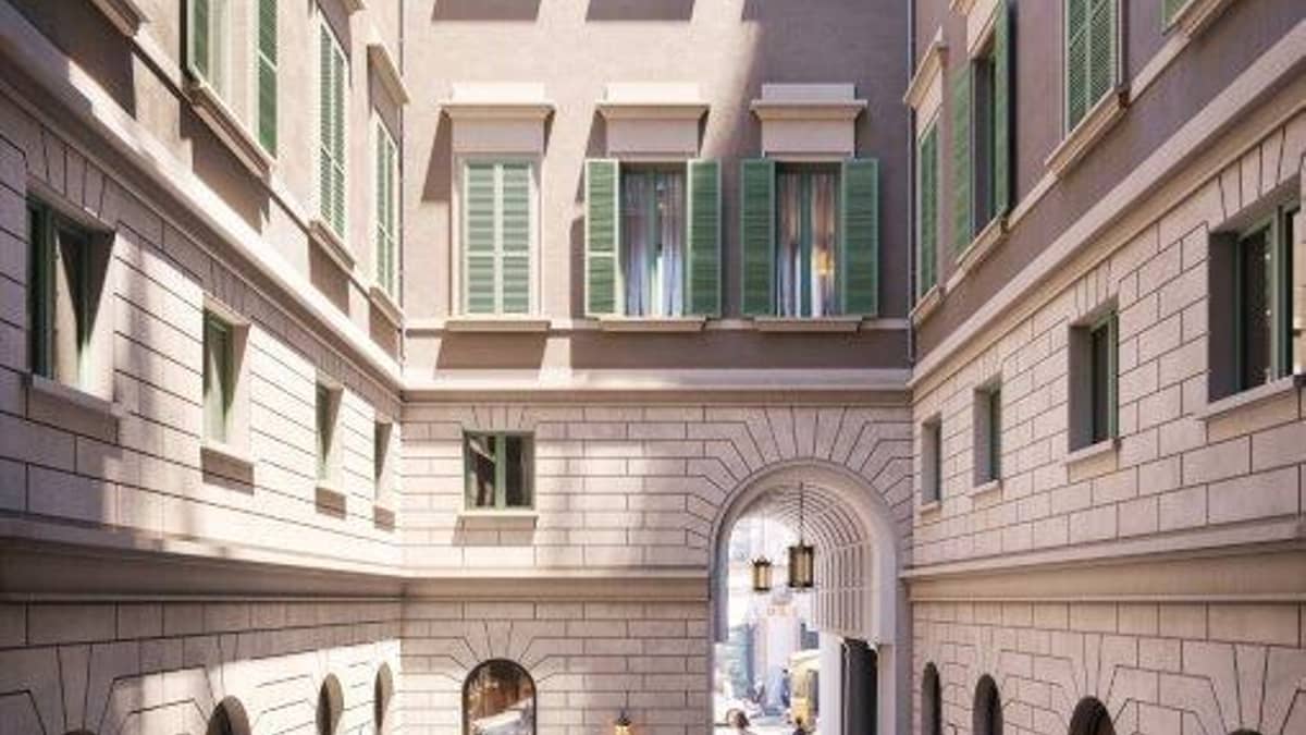 Rocco Forte House Milan, Italy — Rocco Forte House Milan - Patio