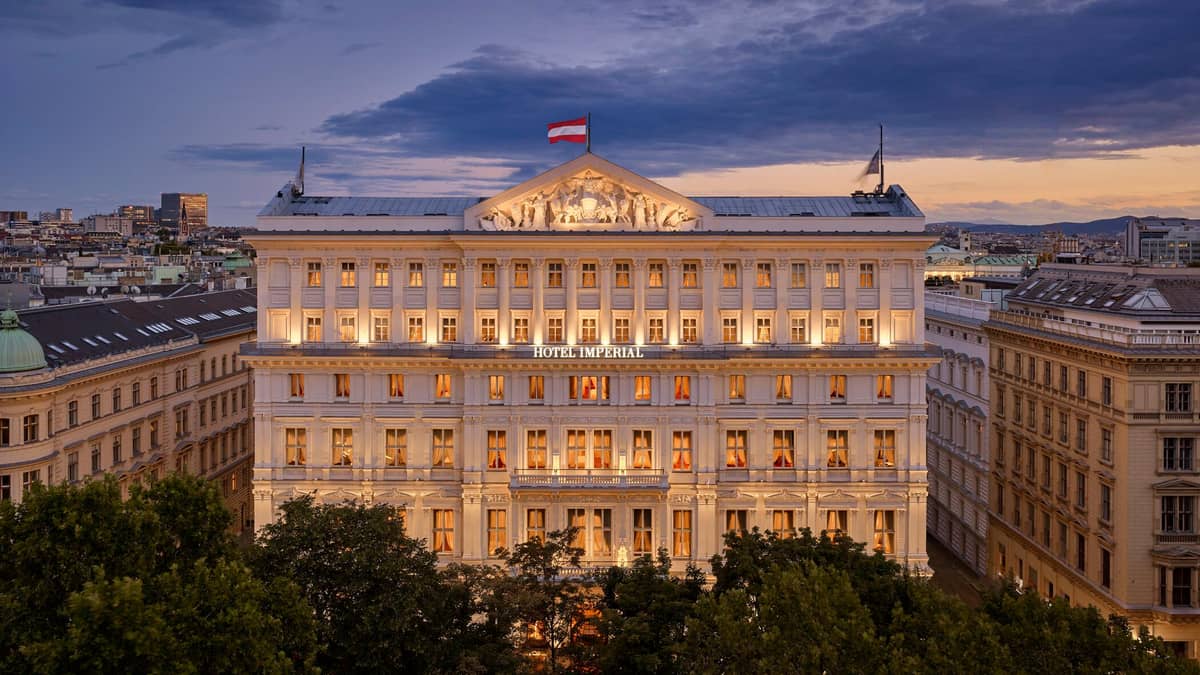 Hotel Imperial, a Luxury Collection Hotel, Vienna, Austria — Hotel Imperial, a Luxury Collection Hotel, Vienna - Hotel facade