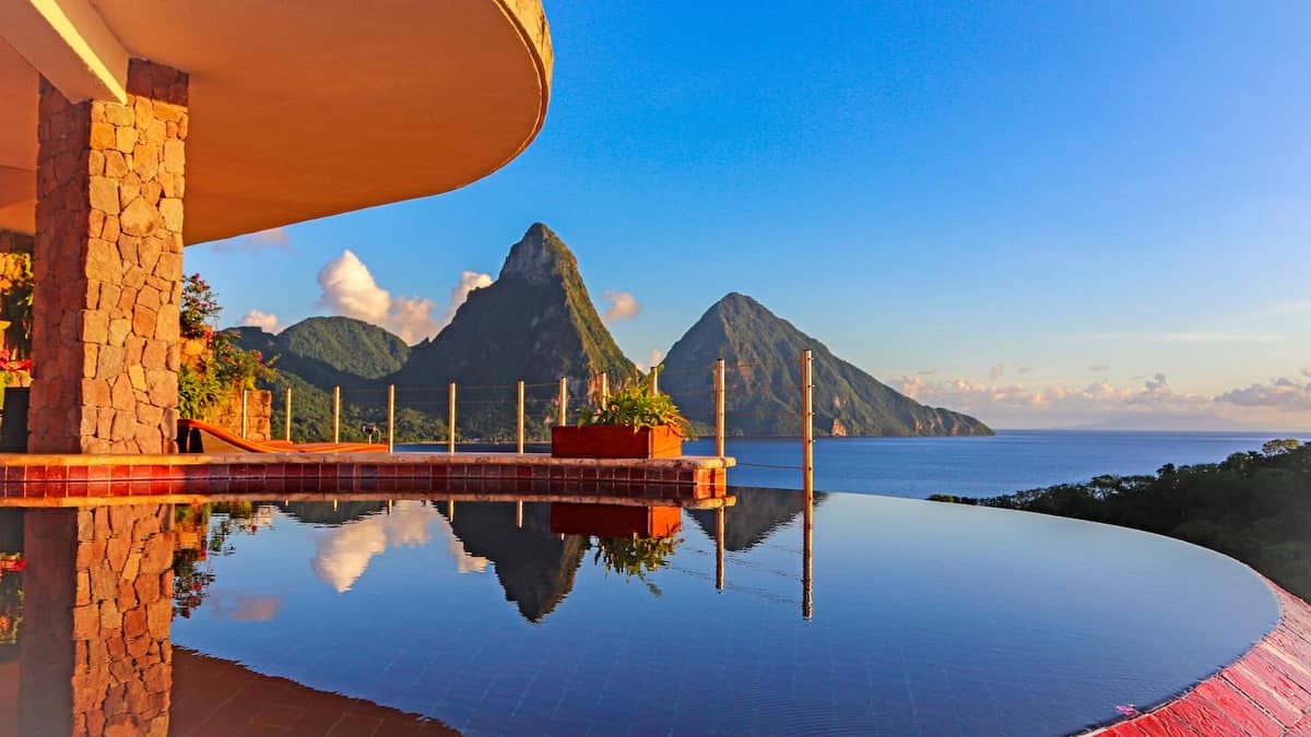 Jade Mountain, St. Lucia — Jade Mountain - Galaxy Sanctuary