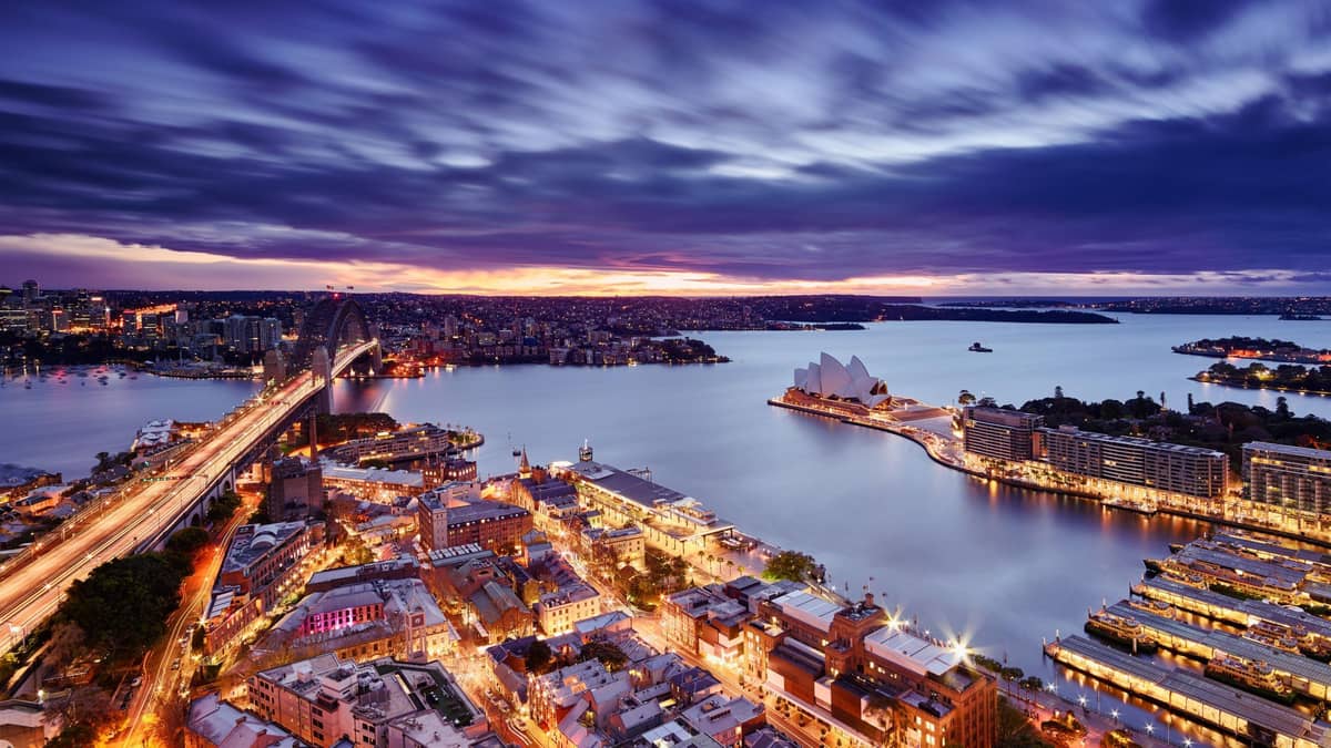 Shangri-La Sydney, Australia — Shangri-La Sydney - Shangri-La Hotel, Sydney - Sunset