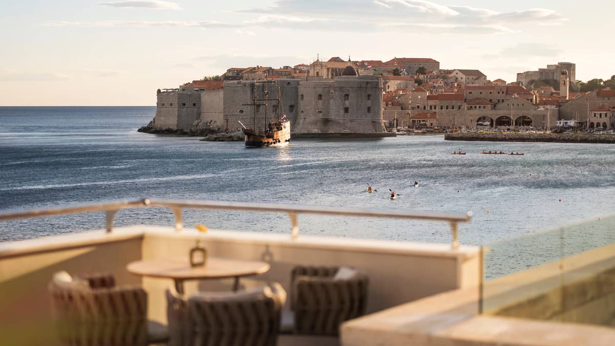 Hotel Excelsior Dubrovnik, Croatia — Hotel Excelsior Dubrovnik - View from Hotel Excelsior Dubrovnik