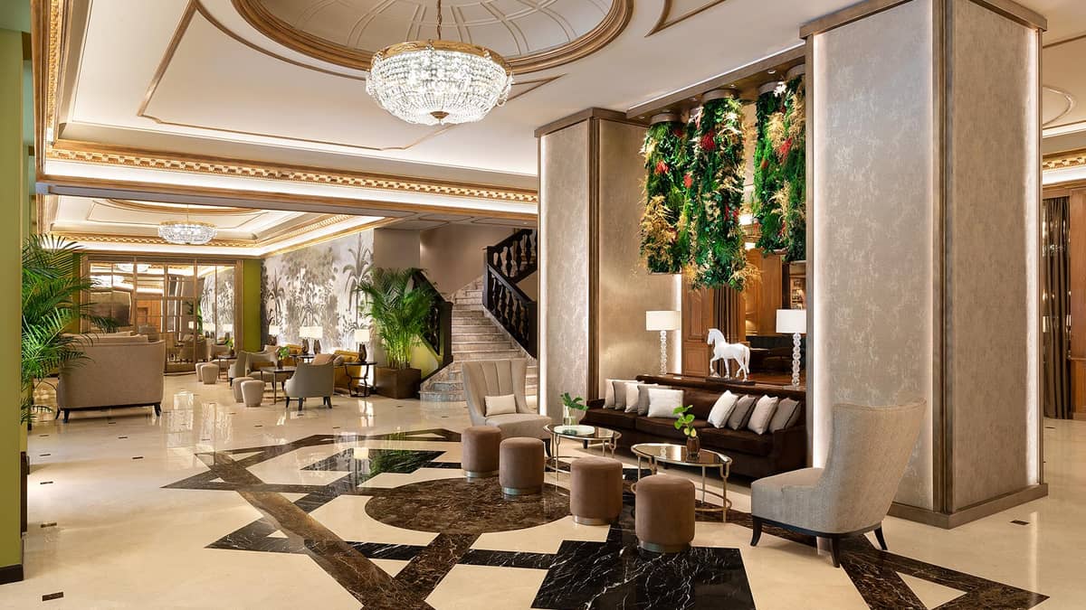 The Westin Palace, Milan, Italy — The Westin Palace, Milan - Newly refurbished Lobby