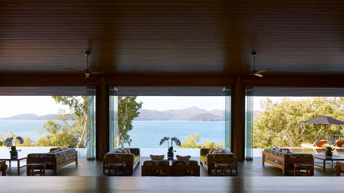 qualia, Great Barrier Reef, Australia — qualia, Great Barrier Reef - Long Pavilion Lounge