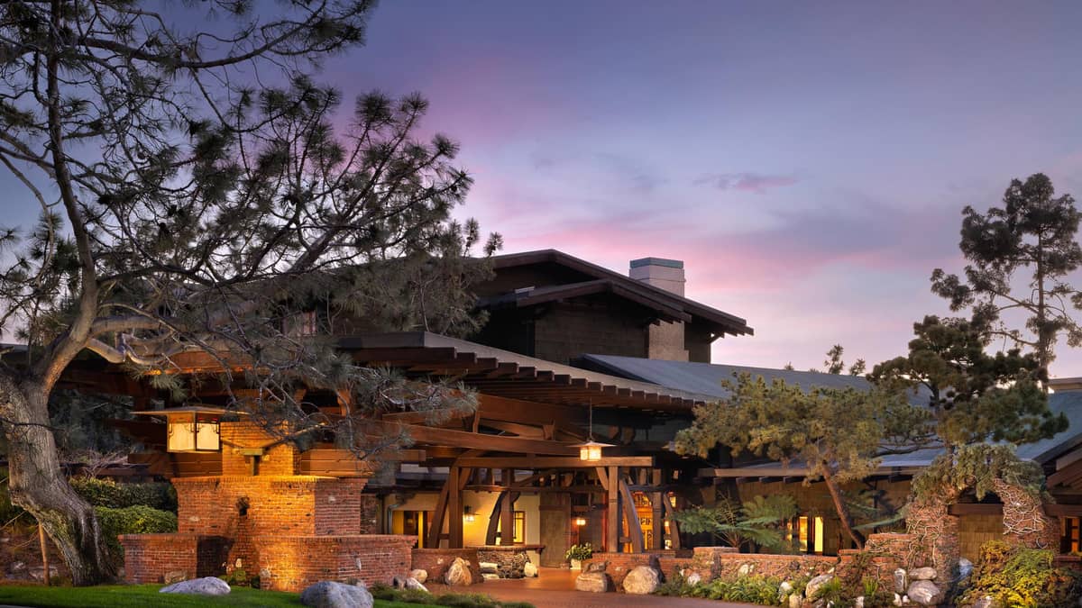 The Lodge at Torrey Pines, United States — The Lodge at Torrey Pines - Hotel Entrance
