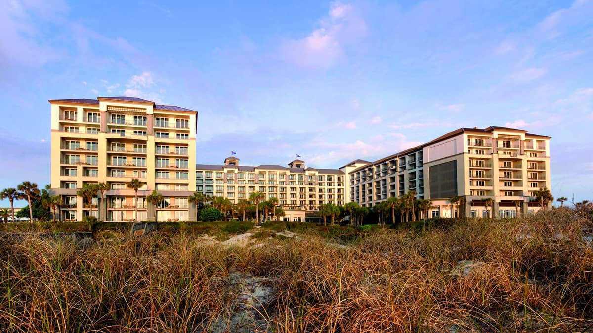 The Ritz-Carlton, Amelia Island, United States — The Ritz-Carlton, Amelia Island - View of The Ritz-Carlton, Amelia Island from the beach