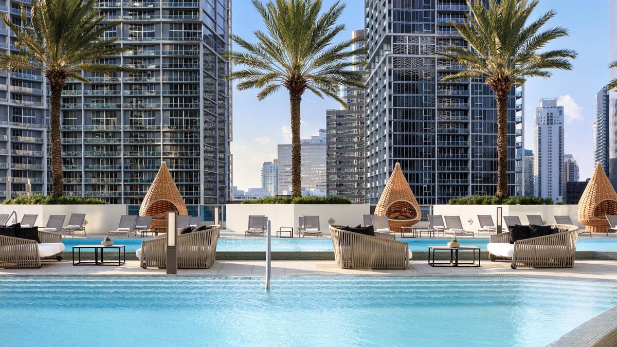 Kimpton EPIC Miami, United States — Kimpton EPIC Miami - Rooftop Pool Deck