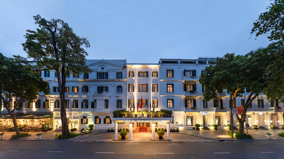 Sofitel Legend Metropole Hanoi, Vietnam — Sofitel Legend Metropole Hanoi - Heritage Wing facade