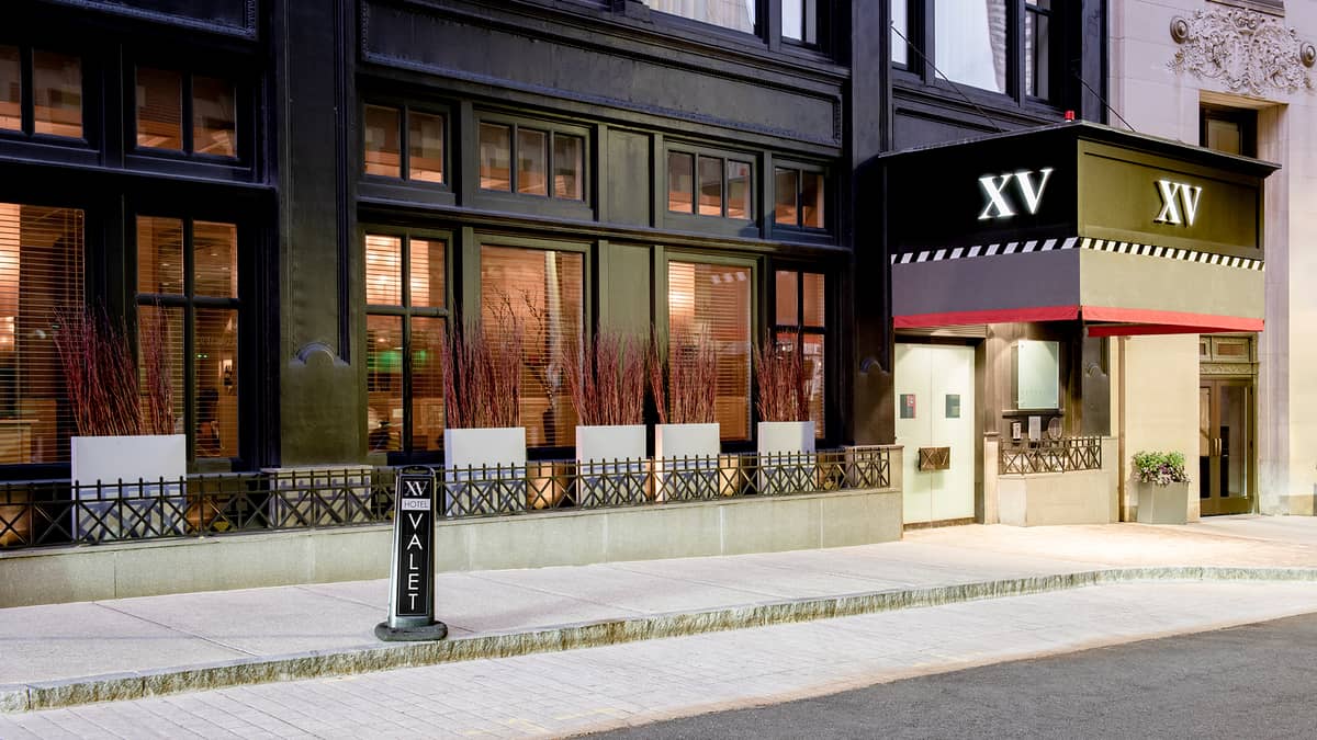 XV Beacon Hotel, United States — XV Beacon Hotel - XV Beacon Front Entrance/Exterior