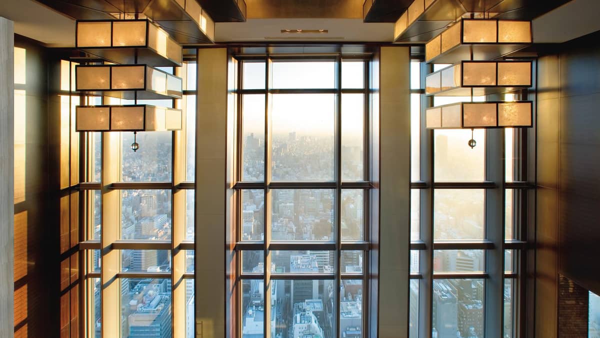 Mandarin Oriental, Tokyo, Japan — Mandarin Oriental, Tokyo - Lobby - East Window