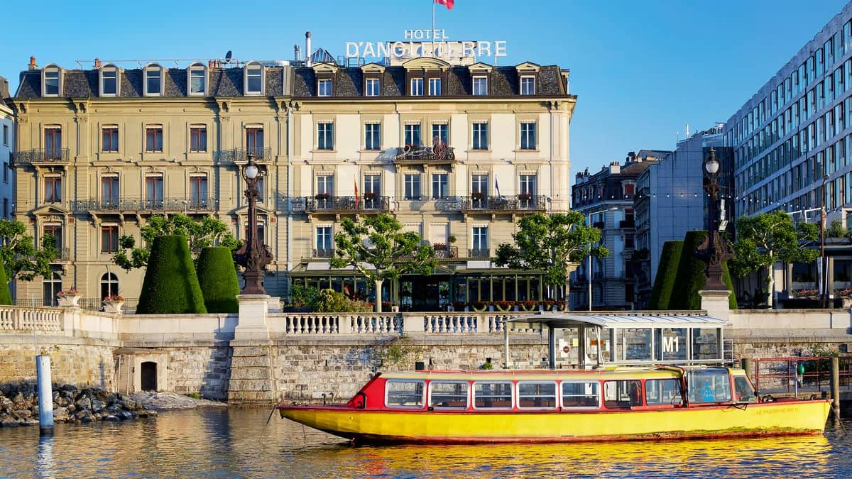 Hôtel d’Angleterre Geneva, Switzerland — Hôtel d’Angleterre Geneva