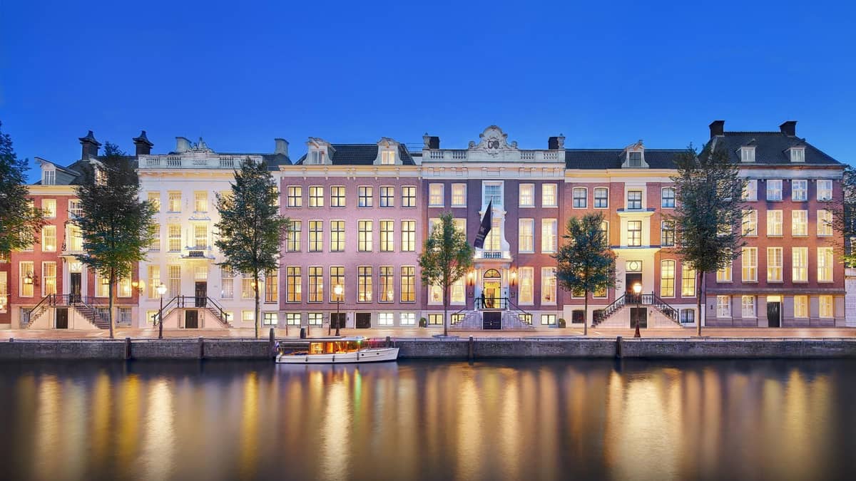 Waldorf Astoria Amsterdam, The Netherlands — Waldorf Astoria Amsterdam - Waldorf Astoria Amsterdam facade