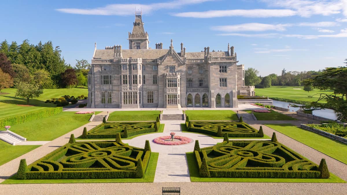 Adare Manor Hotel, Ireland — Adare Manor Hotel - Adare Manor Formal Gardens
