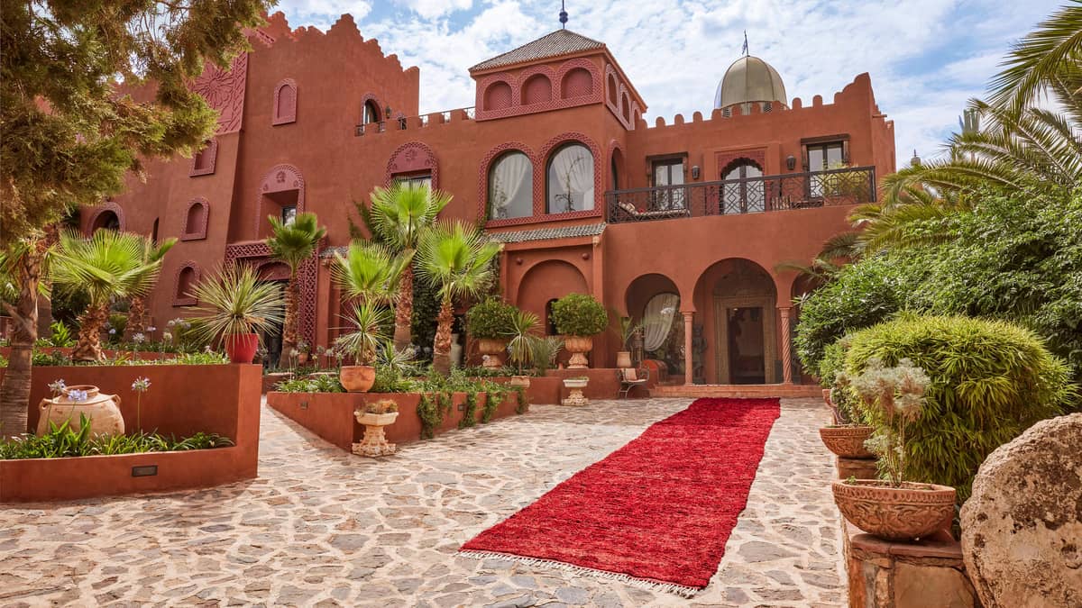 Kasbah Tamadot - Sir Richard Branson's Moroccan Retreat, Morocco — Kasbah Tamadot - Sir Richard Branson's Moroccan Retreat - Kasbah Tamadot Entrance