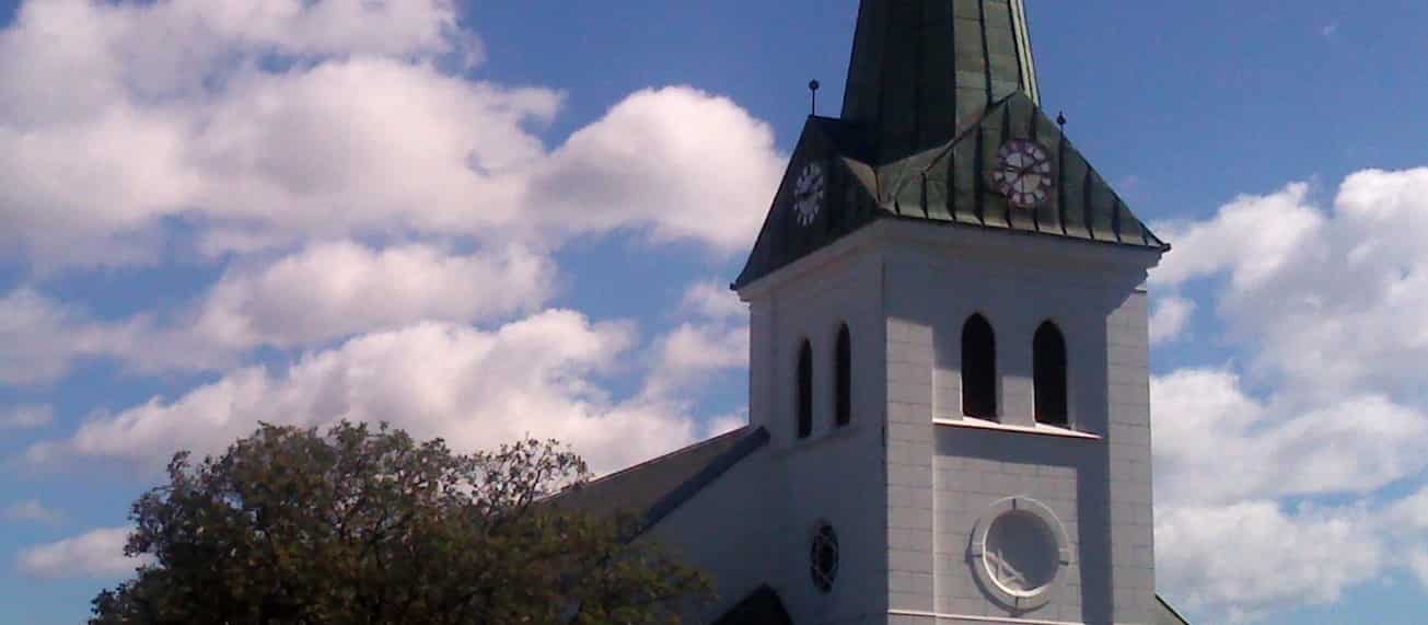 church steeple sky
