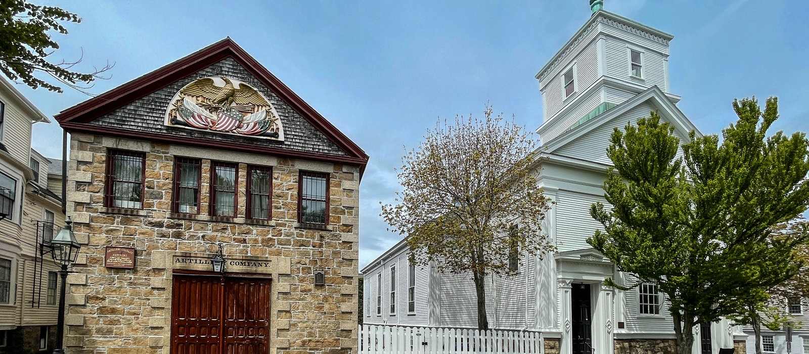 historic buildings street view