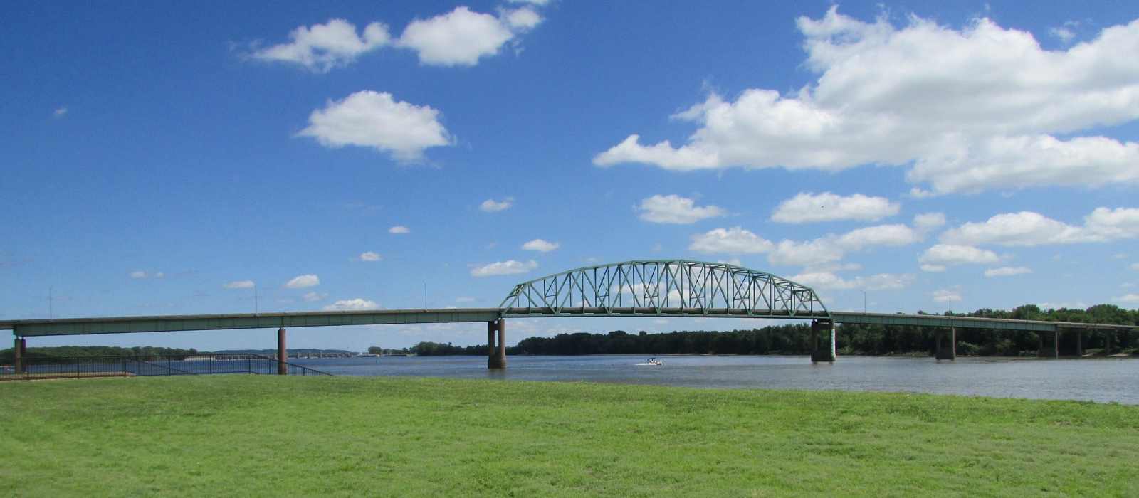 bridge over water landscape