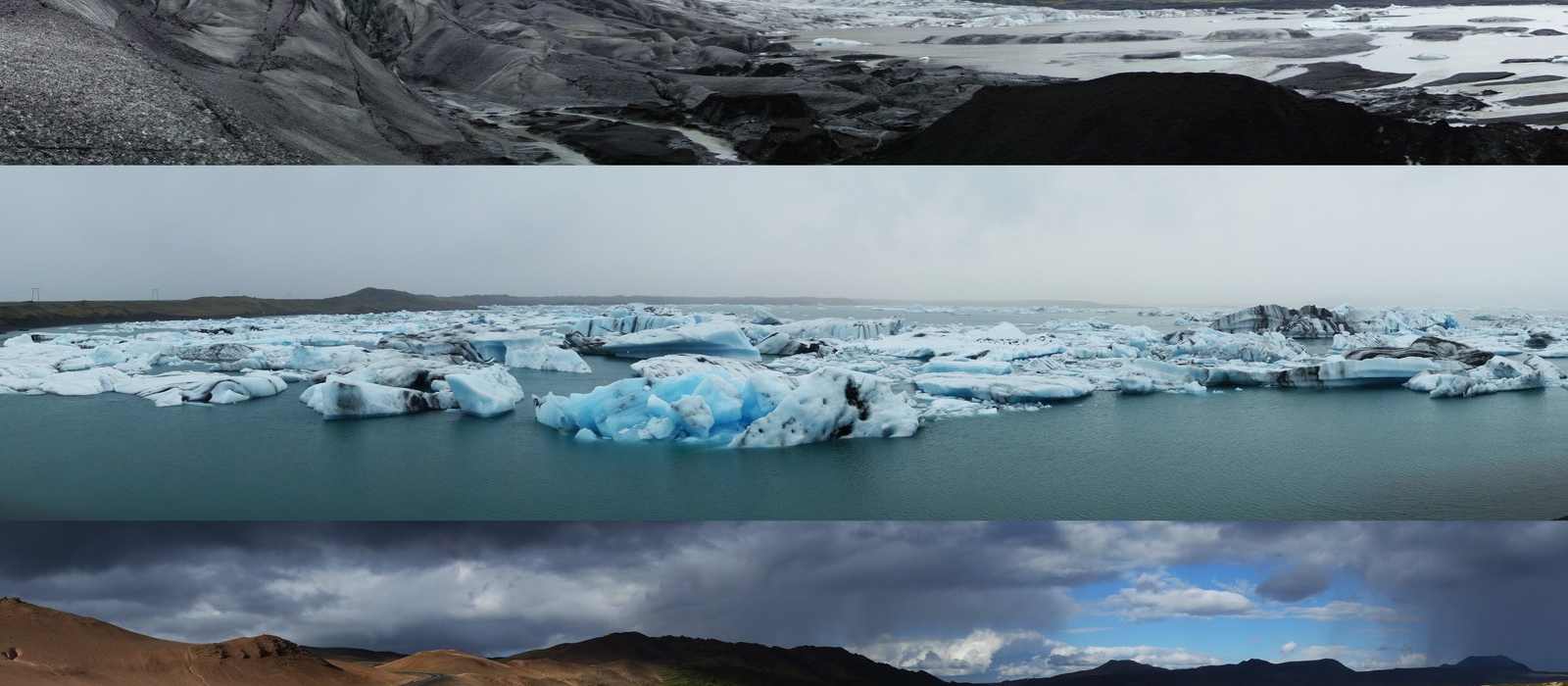 glacier iceberg mountain landscape
