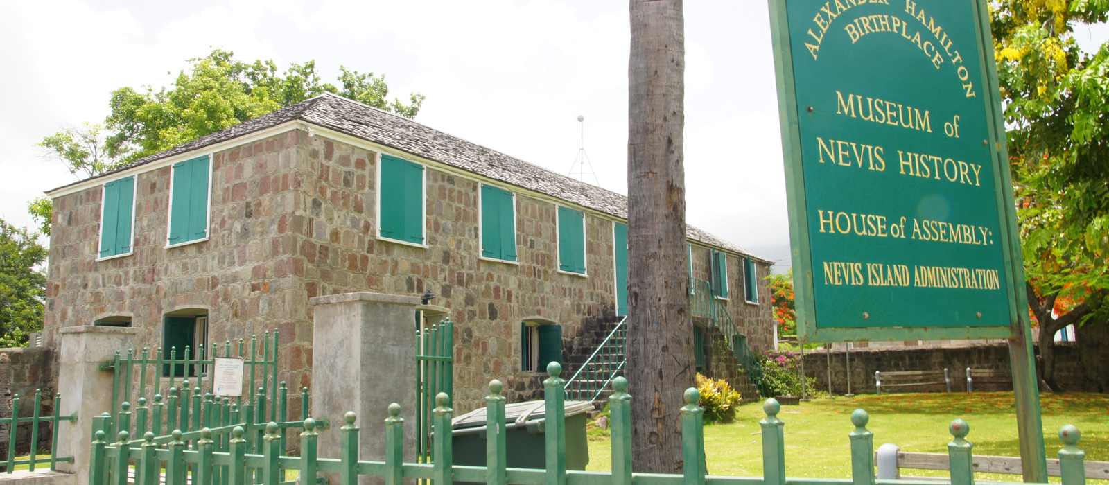 historic building and sign
