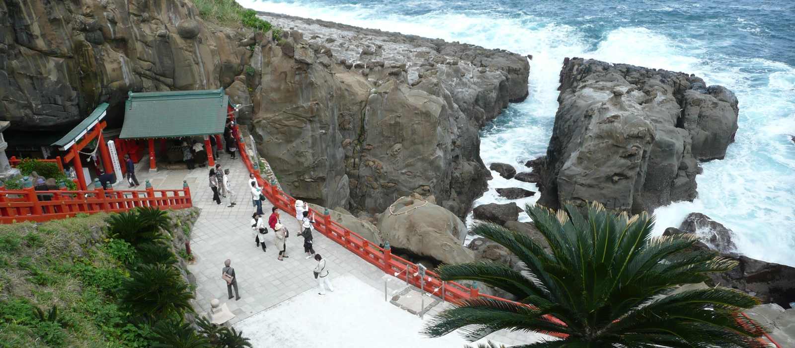 coastal shrine rocks ocean