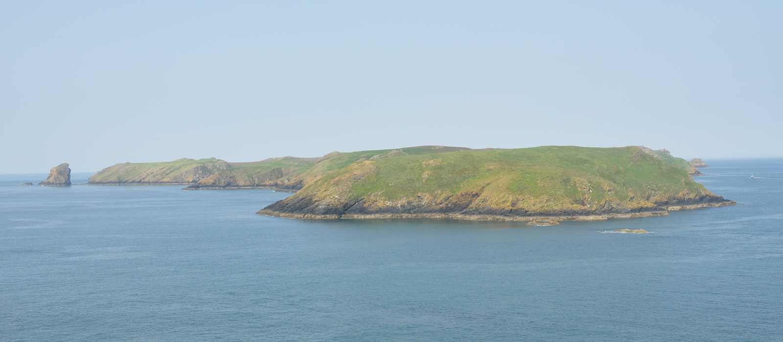 island coastline sea view