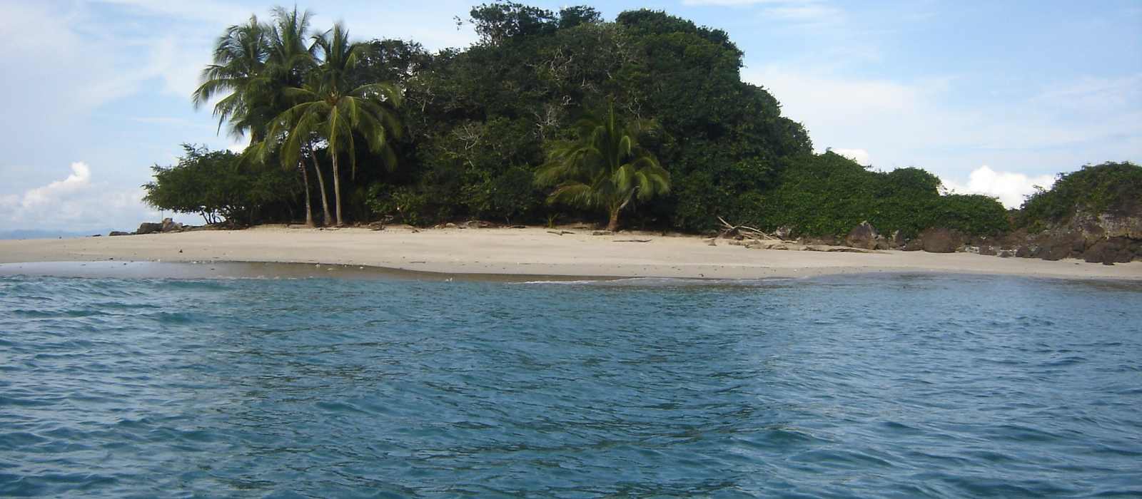 tropical island beach coastline