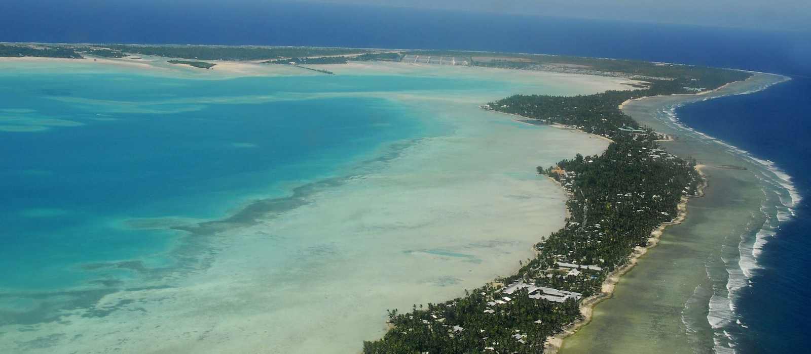 tropical islands coastline ocean view