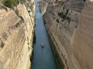 Cruise Day 14 Corinth Canal Greece
