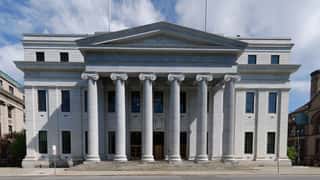 historic building columns facade