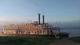 riverboat steamboat historic ship water travel