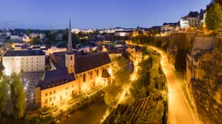 cityscape old town river church