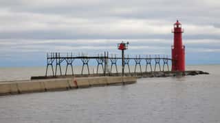 lighthouse pier coastline