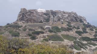 historic ruins church hillside