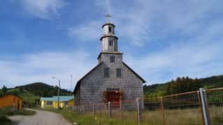 church village landscape